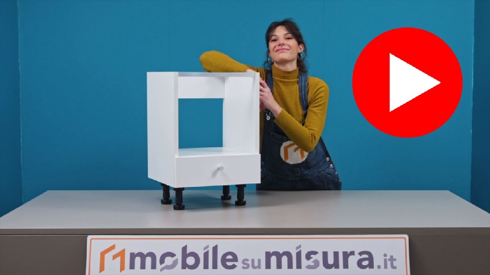 montaggio base forno